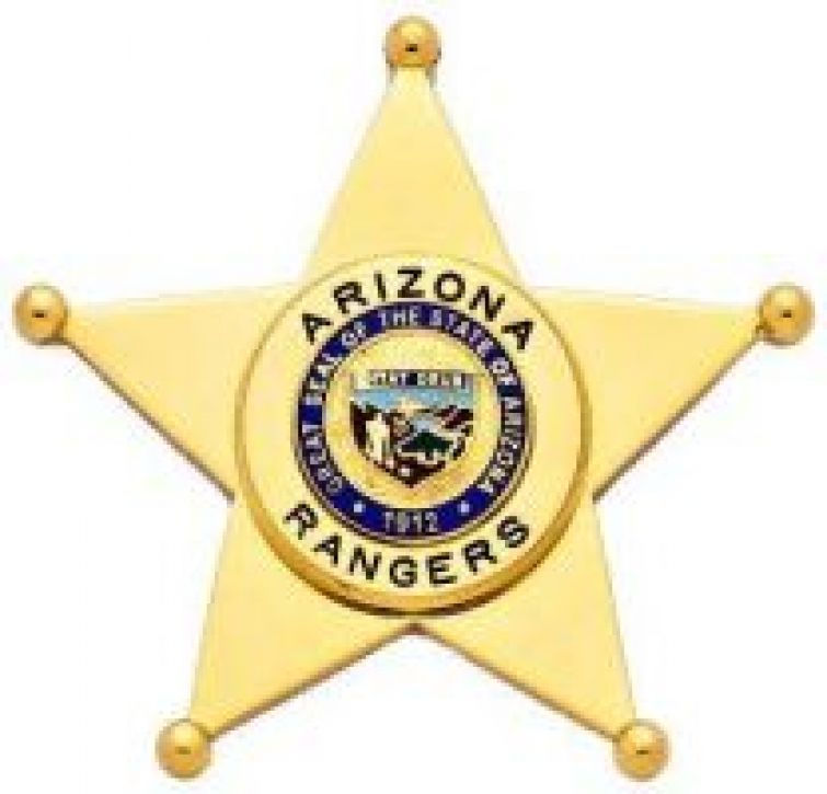 Original Style ARIZONA RANGERS Badge - Was actual Badge up until approx. 2013 MUST BE AUTHORIZED - CONTACT US FOR AN ACCOUNT.